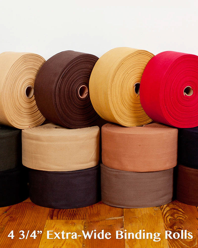 NaturalAreaRugs Cotton Non Slip Carpet Tape (4.75 In x 150 Ft), Sage