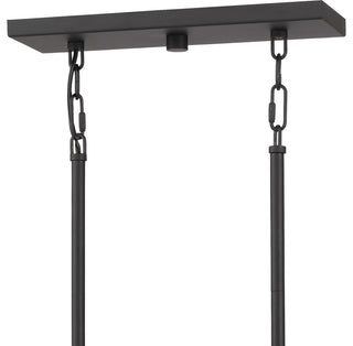 Quoizel COD139 Coda 16 Light 39"W Taper Candle Linear Chandelier - Matte Black