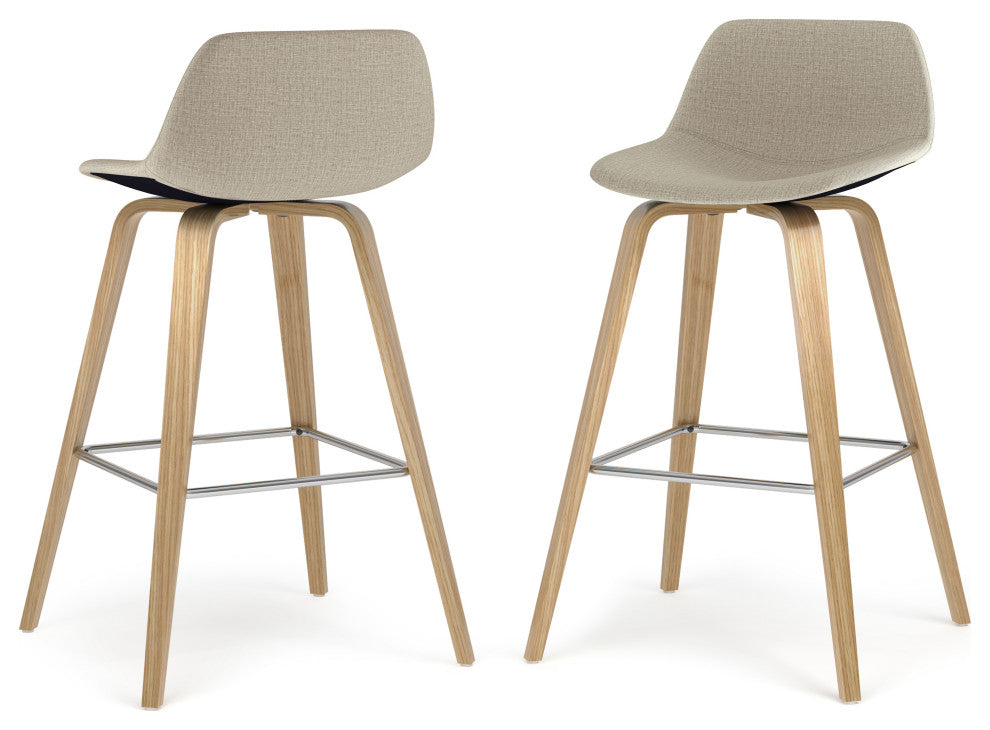 Randolph Bentwood Counter Height Stools, Set of 2, Natural