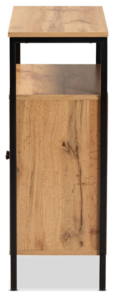 Kami Modern Shoe Cabinet, Black