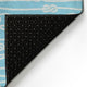 Indoor/Outdoor Harbor HA7 Lagoon Machine Washable 1'8" x 2'6" Rug