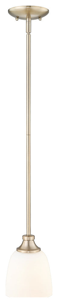 Alberta 1 Light 6" Modern Gold Mini-Pendant