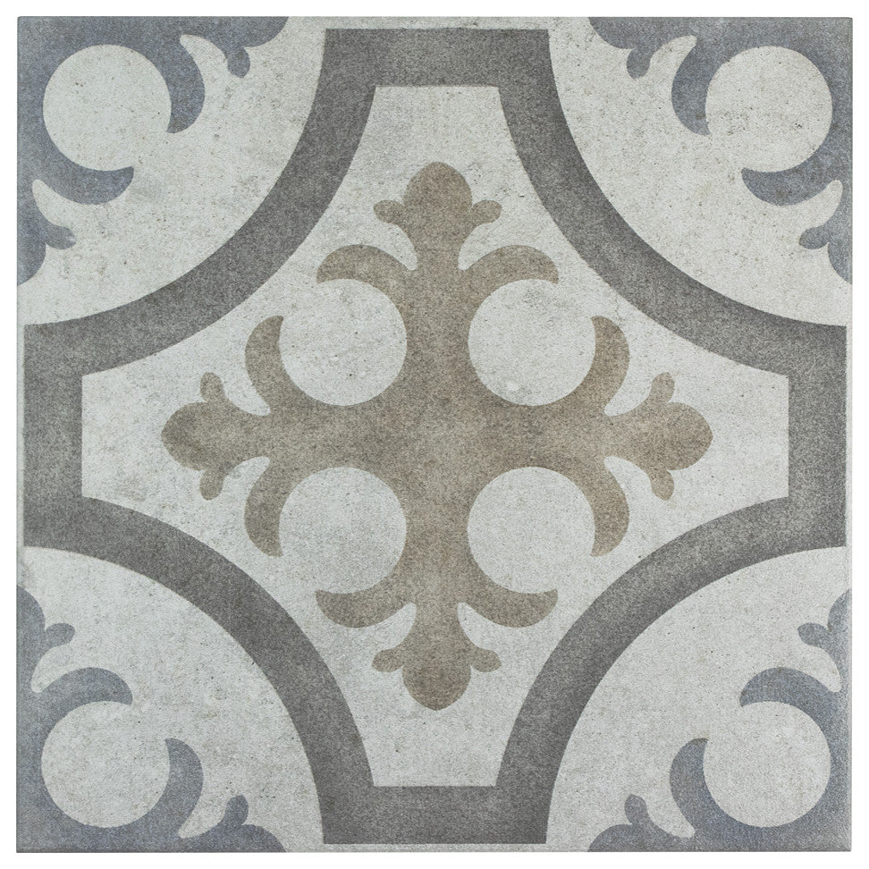 Llanes Ceramic Floor and Wall Tile, Mix, Sample