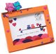 5"x7" Fantasy Polyresin And Owl Frame, Orange