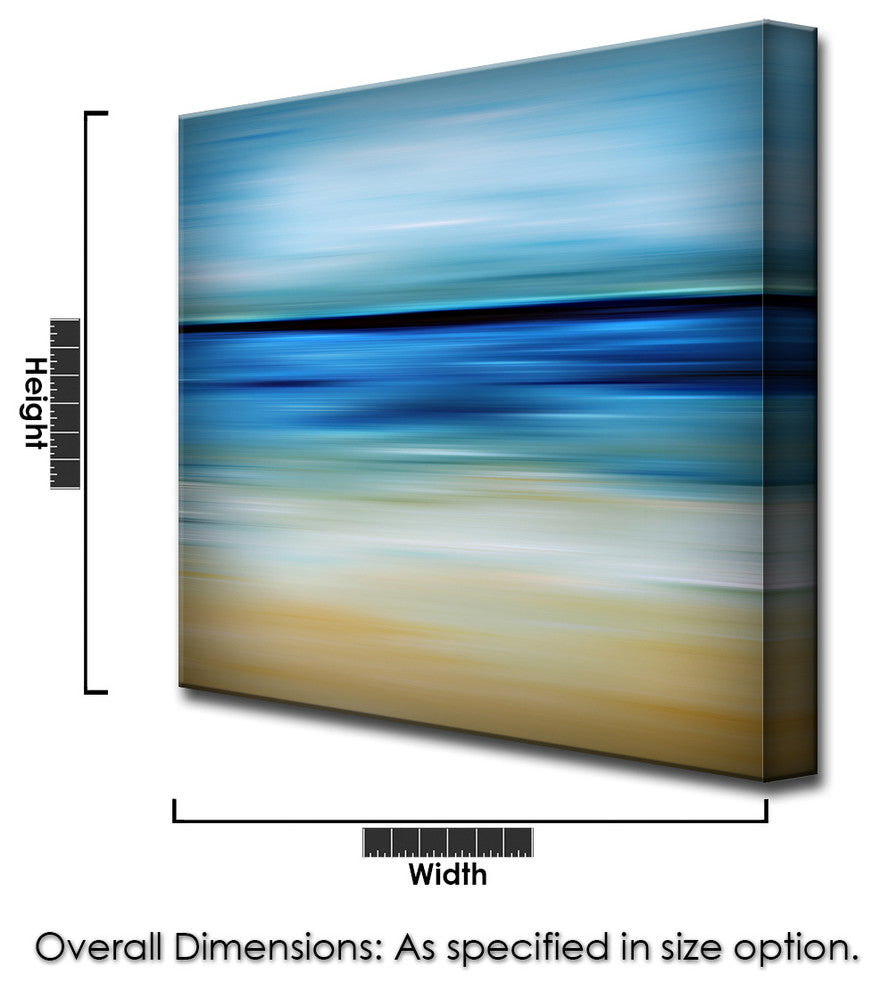 Ready2HangArt ''Blur Stripes IV'' Canvas Wall Art, 12 in. Highx12 in. Wide