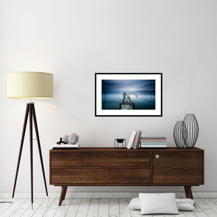 "Timeless" Framed Digital Print by Diaspaulo, 38x24"