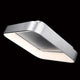 Tetris 24" LED Flush Mount 3000K, Brushed Aluminum