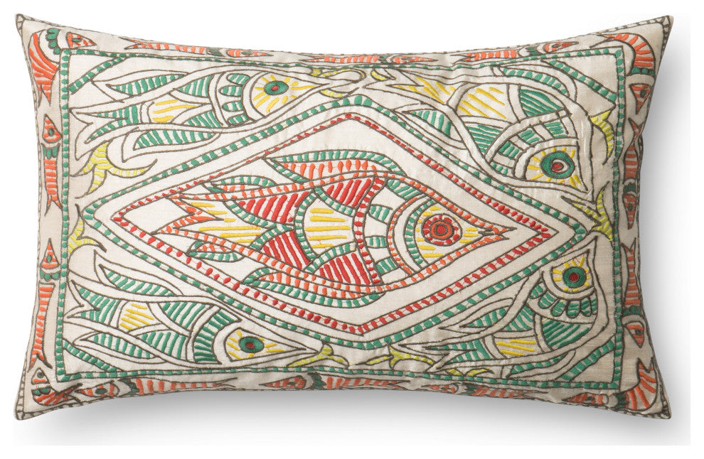 Multi 13"x21" Decorative Accent Pillow
