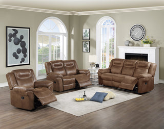 Extra Padded Backrest Power Item, Dark Brown, Loveseat