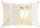 Mina Victory L0293 Throw Pillow, Gold, 14"X20"
