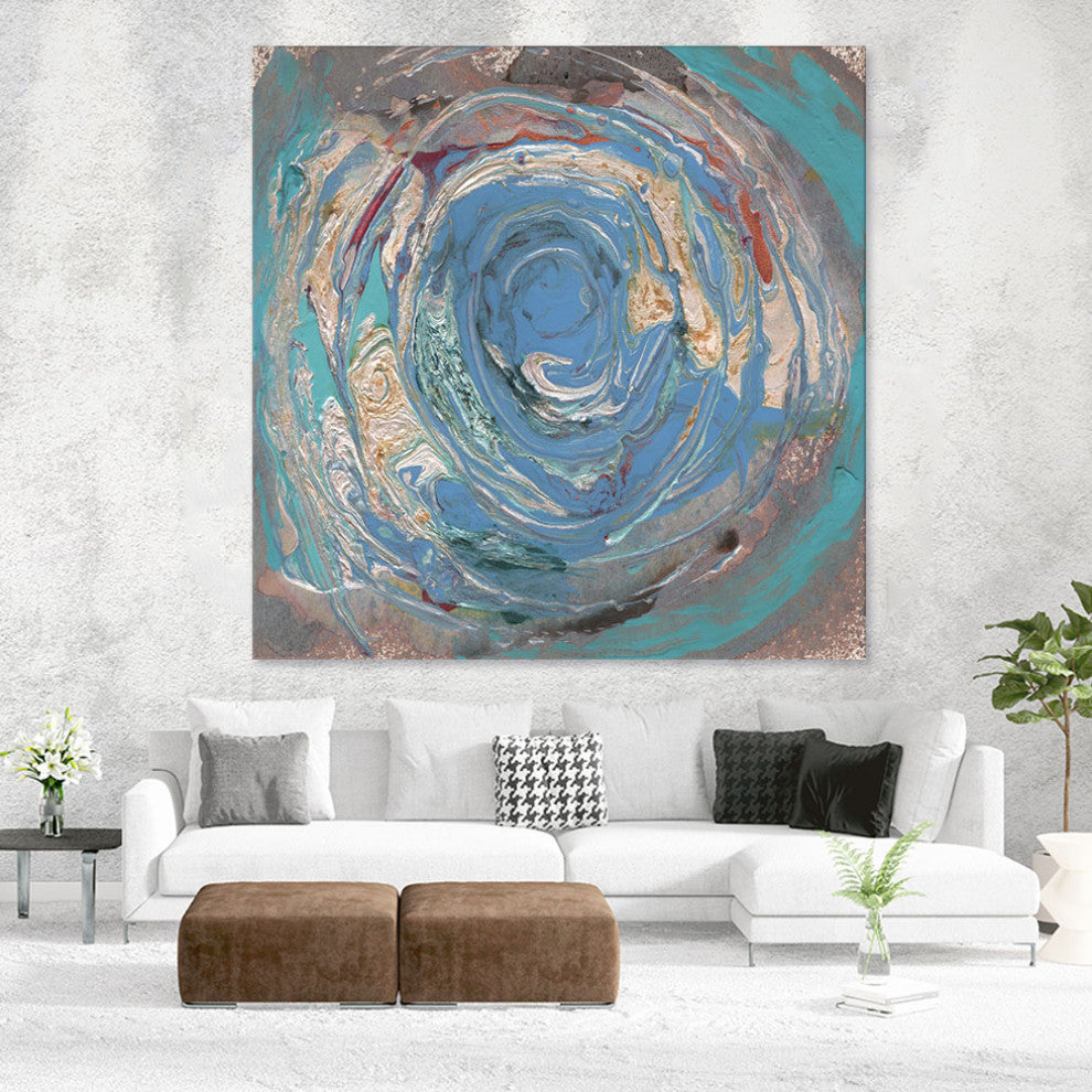 "Space Oddity I" Fine Art Giant Canvas Print, 54"x54"