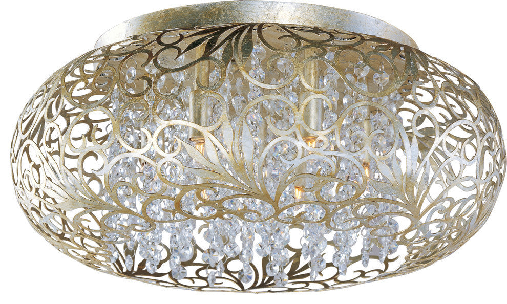 Maxim Arabesque Seven Light Flush Mount 24150BCGS