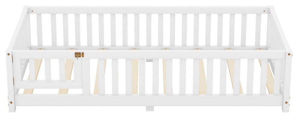 Gewnee Twin Size Bed Floor Bed