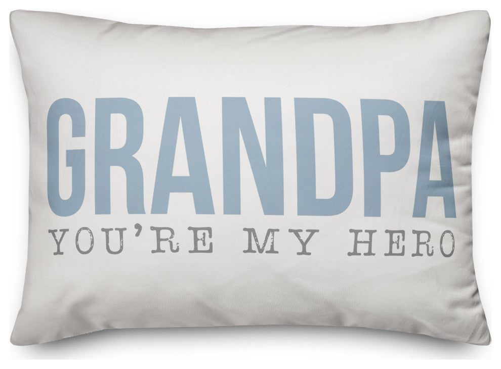 Hero Grandpa 14x20 Spun Poly Pillow