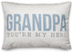 Hero Grandpa 14x20 Spun Poly Pillow