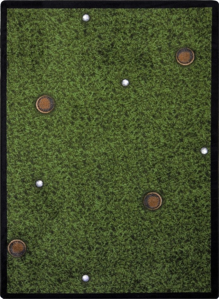 Games People Play Rug, Back Nine, 7'8"x10'9"
