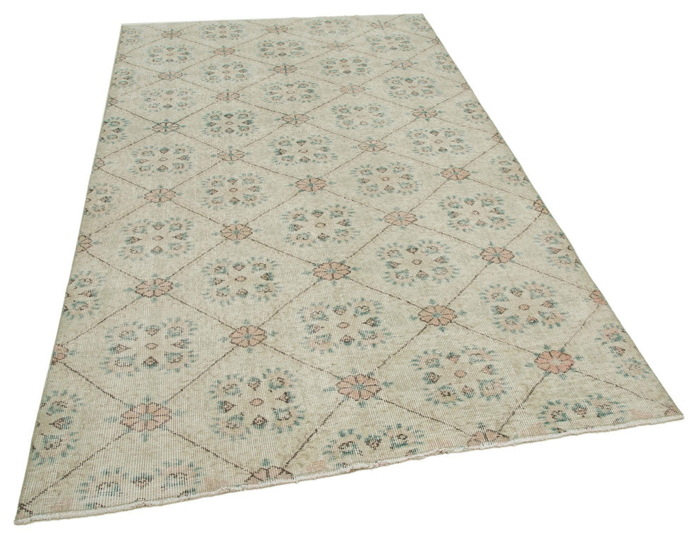 Rug N Carpet - Handwoven Turkish 4' 10'' x 8' 4'' Vintage Area Rug