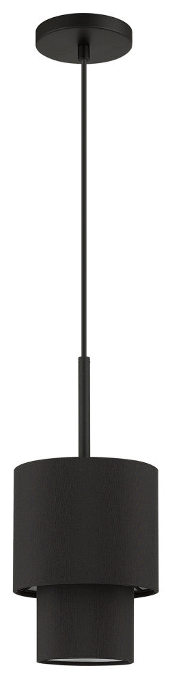 Bainbridge 1-Light Black Mini Pendant
