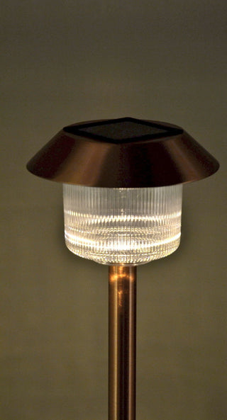 Homebrite Solar Power Belmont Path Lights, Set of 12