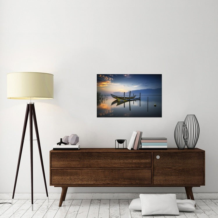 "The Boats" Stretched Canvas Giclee by Rui Ribeiro, 36x24"