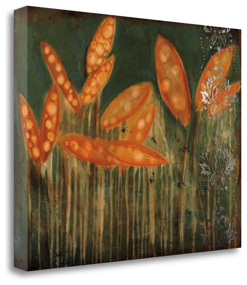 "Garden" By Jenn Flynn, Giclee Print on Gallery Wrap Canvas, Ready to Hang
