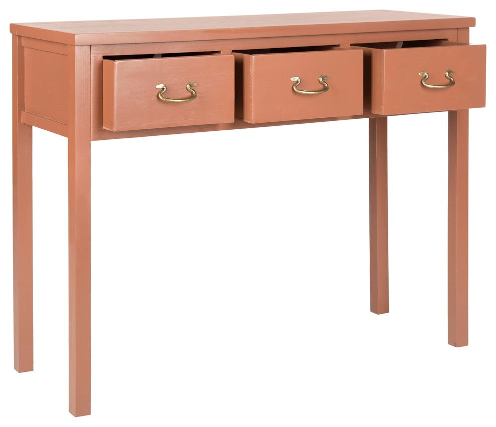 Safavieh Cindy Console Table, Terracotta