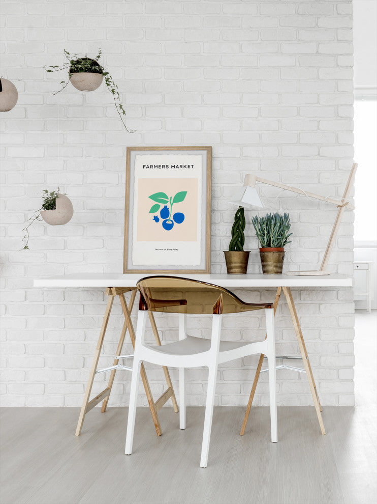 "Art of Simplicity" Framed Painting Print, 20x30