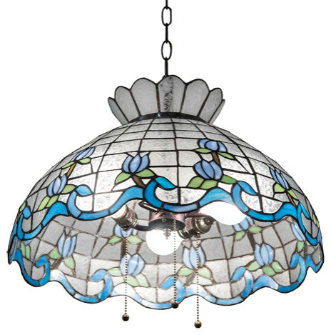 Meyda Lighting 26918 20" Wide Roseborder Pendant