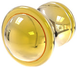 Carolina Cabinet Knob, Polished Brass