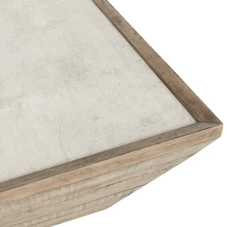 Dalton Square Reclaimed Pine Wood Coffee Table