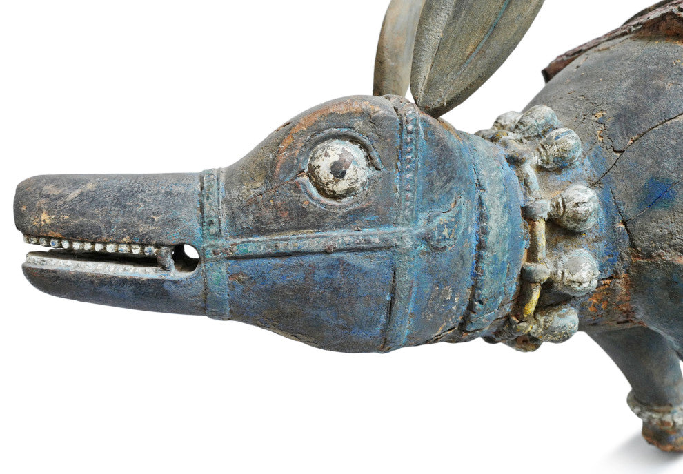 Consigned Antique Thai Makara Figure