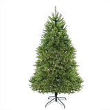 6.5' Pre-Lit Northern Pine Christmas Tree, Clear LED Lights