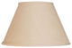 12" Dark Wheat Premium Empire Slanted Linen Lampshade
