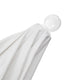 9' Fiberglass Umbrella Pulley OpenWhite, Sunbrella, Cocoa
