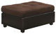 Mallory Ottoman, Chocolate