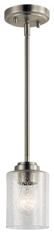 Kichler Winslow One Light Mini Pendant 44032NI