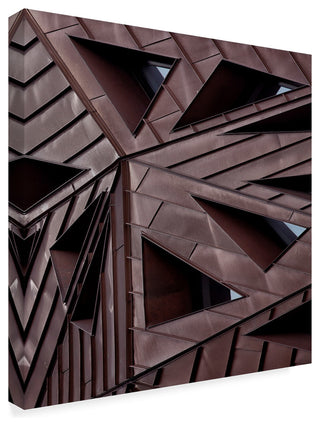 Yvette Depaepe 'Urban Asymmetry' Canvas Art, 14"x14"