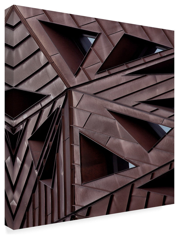 Yvette Depaepe 'Urban Asymmetry' Canvas Art, 14"x14"