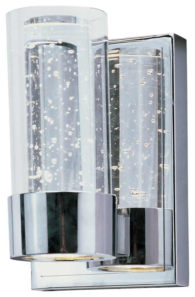 Maxim Lighting Sync 1-Light LED Vanity, Polished Chrome - 20901CLPC