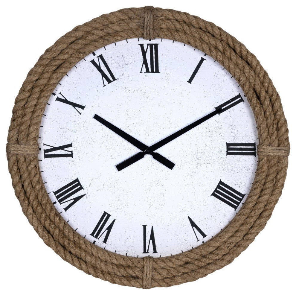 Coastal Rope Wall Clock