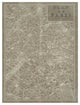 "Blueprint Map Paris Taupe" Digital Paper Print by Sue Schlabach, 26"x34"