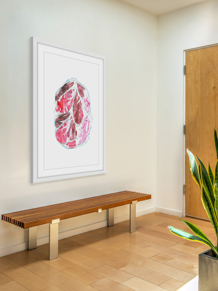 "Salami Cuts" Framed Painting Print, 30"x45"