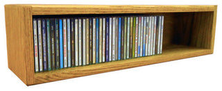 Cd Storage Cabinet, Dark