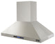 Professional 900 CFM Island Mount Range Hood, Stainless Steel, 48 Inch
