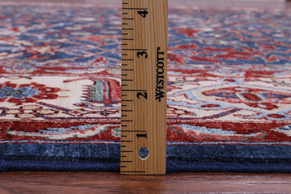 9' 2" X 11' 8" Handmade Persian Fine Serapi Wool Rug - Q13751
