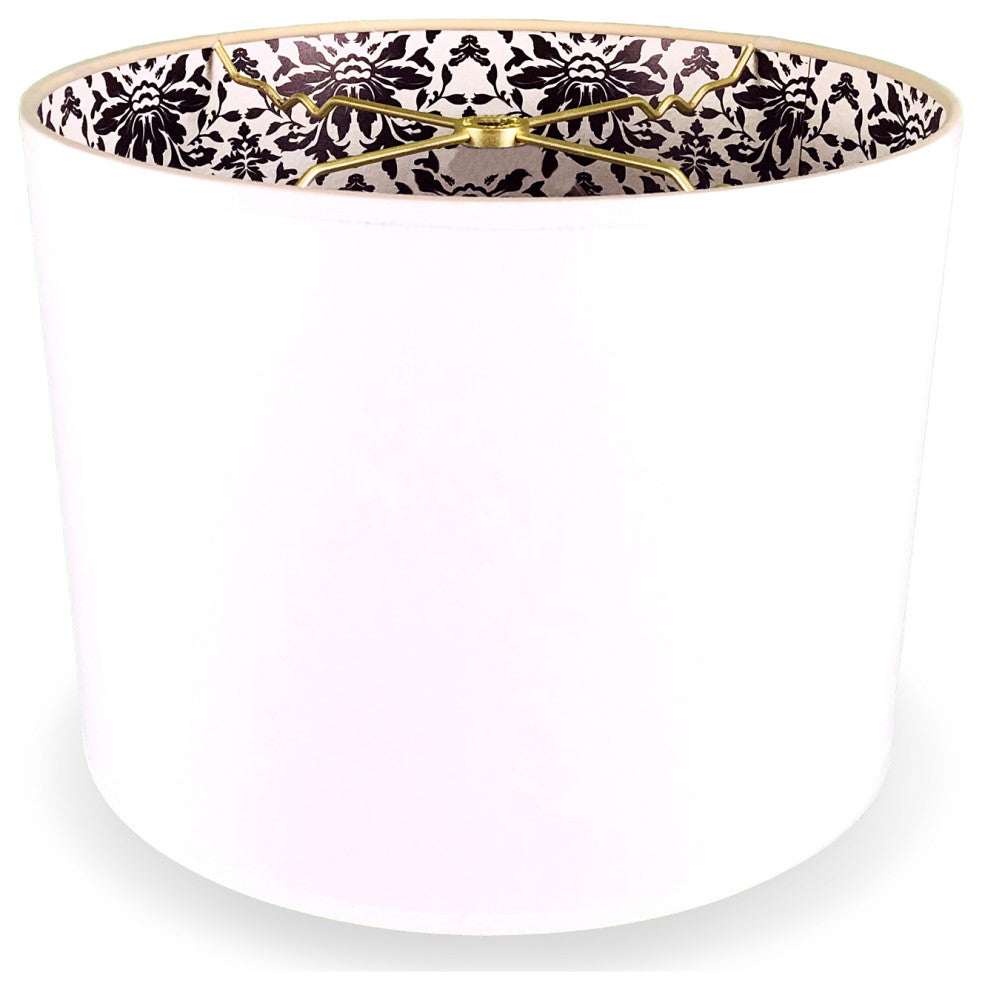 Royal Designs Modern Trendy Decorative 2-Sided Silhouette Hardback Lampshade, Ro