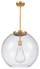 INNOVATIONS 221-1S-SG-G122-18-LED 1-Light Pendant Satin Gold