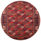 Ahgly Company Indoor Round Mid-Century Modern Area Rugs, 4' Round