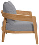 Brisbane Teak Wood Outdoor Patio Armchair