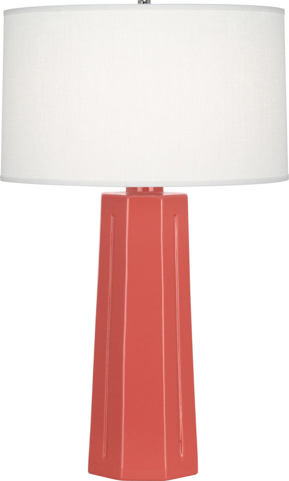Robert Abbey RA-ML960 1-Light Table Lamp, Mason